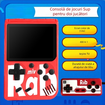 Sistem portabil de jocuri retro – design nostalgic, pentru un singur jucător, fără memorie internă