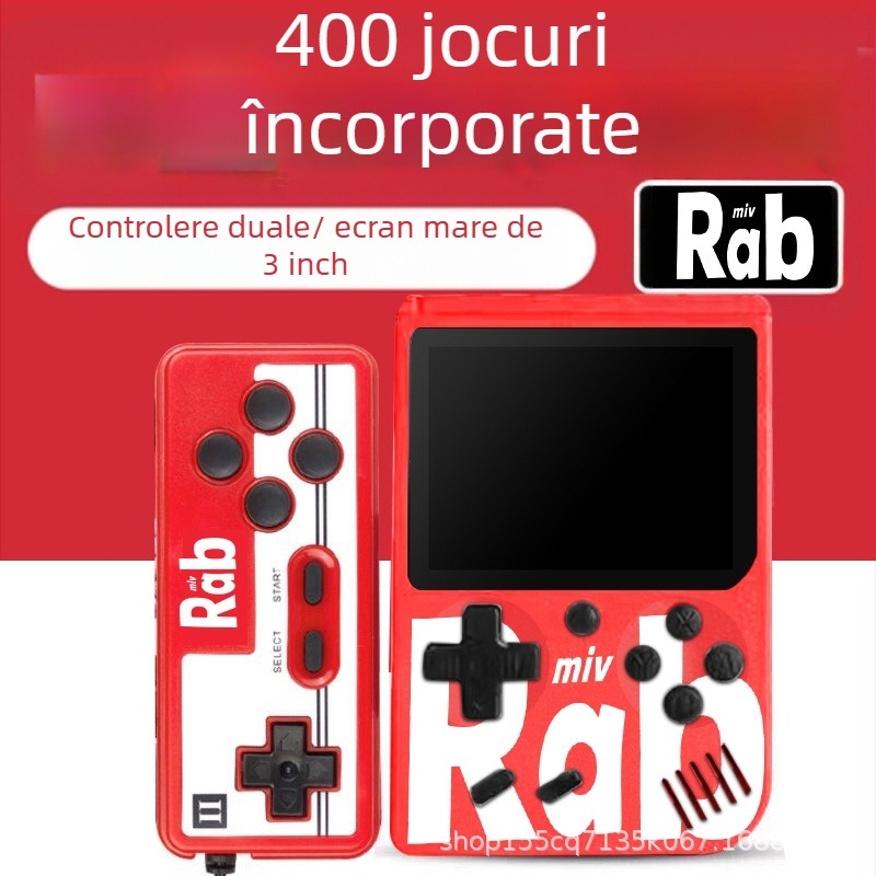 Sistem portabil de jocuri retro – design nostalgic, pentru un singur jucător, fără memorie internă