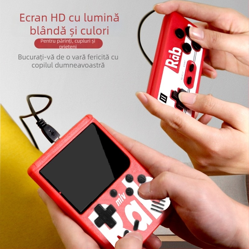 Sistem portabil de jocuri retro – design nostalgic, pentru un singur jucător, fără memorie internă