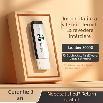 Treasure skill Uf-009 adaptor USB Wi-Fi – hotspot portabil Plug-and-Play, 2,4 GHz, cu suport pentru aplicații