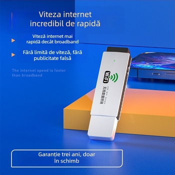 Treasure skill Uf-009 adaptor USB Wi-Fi – hotspot portabil Plug-and-Play, 2,4 GHz, cu suport pentru aplicații