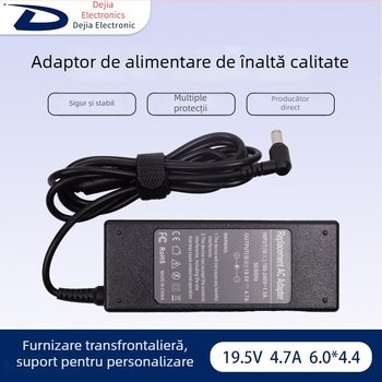 Adaptor de alimentare pentru laptop Sony, 19.5V 4.7A, intrare 100-240V, încărcare directă, greutate 320 g