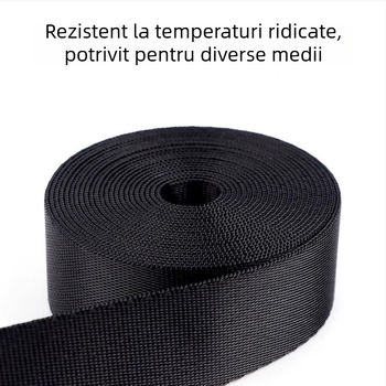 Bandă de legare din nylon cu tensionare prin clichet (ratchet), fără cârlig / cârlig dublu, brand Buntu
