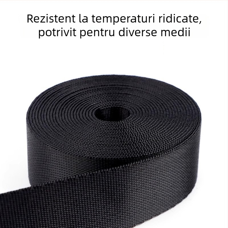 Bandă de legare din nylon cu tensionare prin clichet (ratchet), fără cârlig / cârlig dublu, brand Buntu