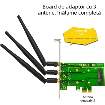 SSU SU-EM1005 Mini PCI-E către Desktop PCI-E Adaptor, placă de legătură PCI-E, Viteza de transmisie: Alta, Servicii post-vânzare: Trei garanții