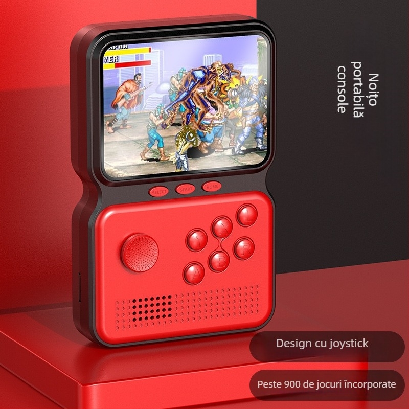Consolă portabilă de jocuri M3, stil nostalgic, RPG, 4GB RAM, USB, ieșire AV, conexiune prin cablu