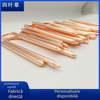 Modul cu țevi de cupru pentru transfer termic, răcire DIY – 4 țevi, disipare prin țeavă termică