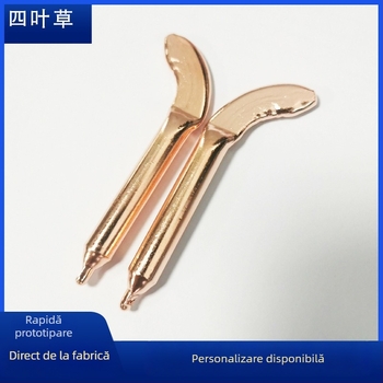 Tubă plată de răcire din cupru roșu — M.g, cupru roșu, țeavă de răcire, diametre 6–10 mm