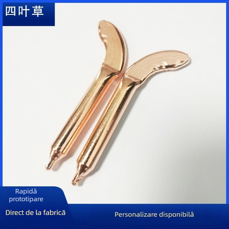 Tubă plată de răcire din cupru roșu — M.g, cupru roșu, țeavă de răcire, diametre 6–10 mm