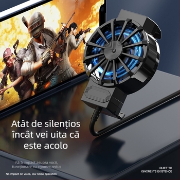 Răcitor integrat pentru telefon X16 (Model: x16; Interfață: USB; Greutate: 1.0 kg; Alimentare: Altele; Material: Altele)