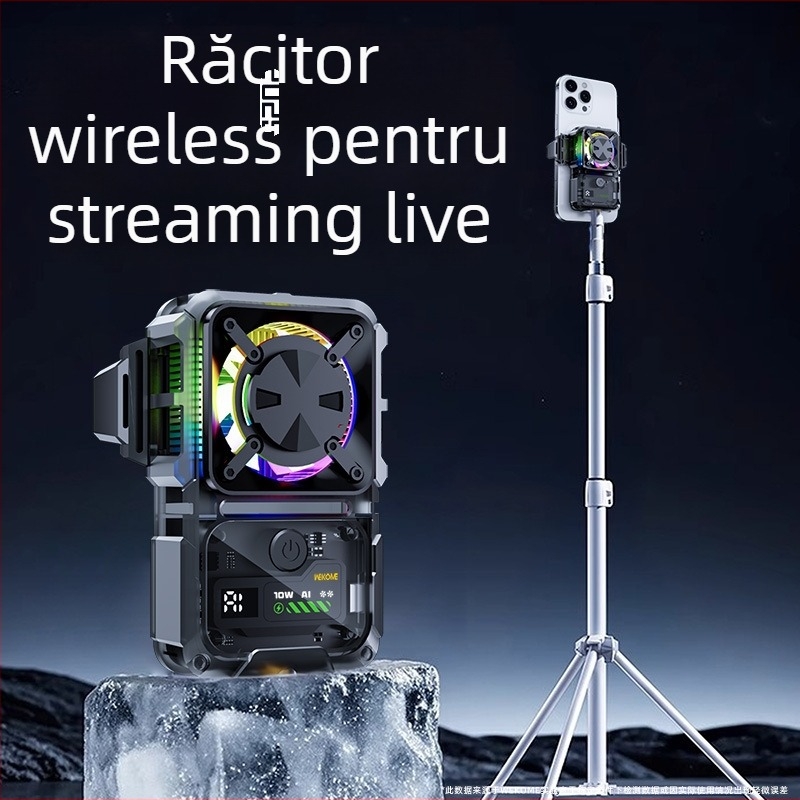 Răcitor pentru telefon mobil cu răcire termoelectrică, fără fir, DL23, 15W, Type-C, 124 g, plastic