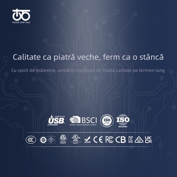 Încărcător USB-C PD65W cu un singur port, ieșire 20V/3.25A, intrare 100-240V