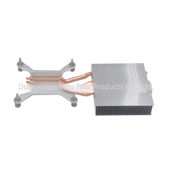 Radiator RAM cu răcire pe țevi de căldură, 3 țevi din cupru-aluminiu, rulment hidraulic, 3000 RPM