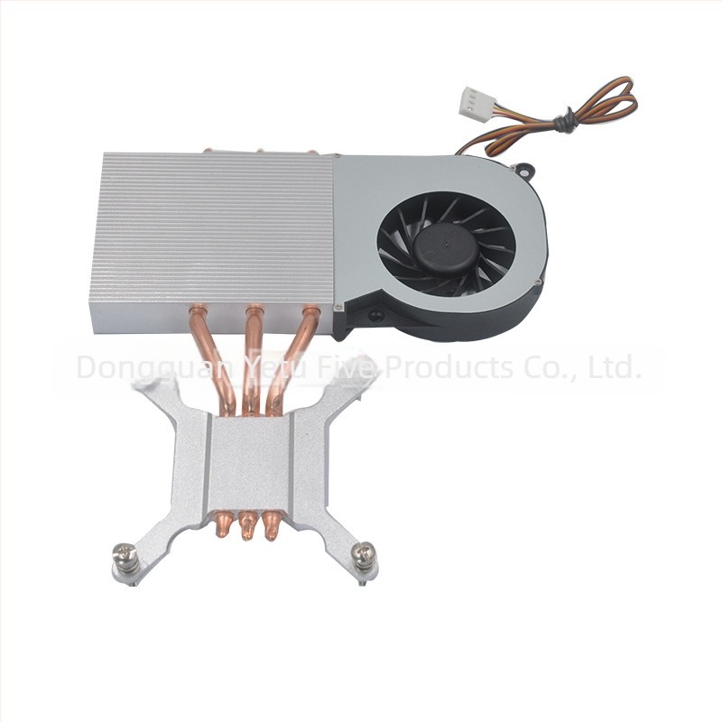 Radiator RAM cu răcire pe țevi de căldură, 3 țevi din cupru-aluminiu, rulment hidraulic, 3000 RPM