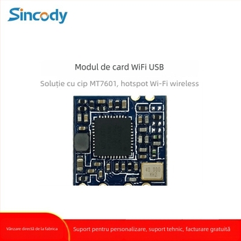 Modul USB către WiFi MT7601 – Placă de rețea wireless; Interfață USB; Aplicații: DVR auto, set-top box, laptop, dispozitiv de publicitate; Brand Xinkaida
