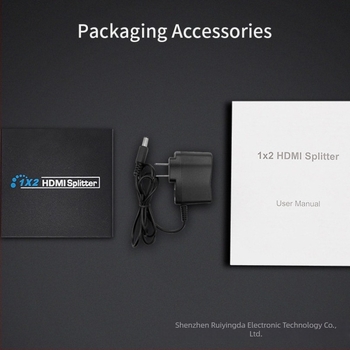 HDMI splitter, rezoluție 1920x1080, gestionare alimentare, pentru TV