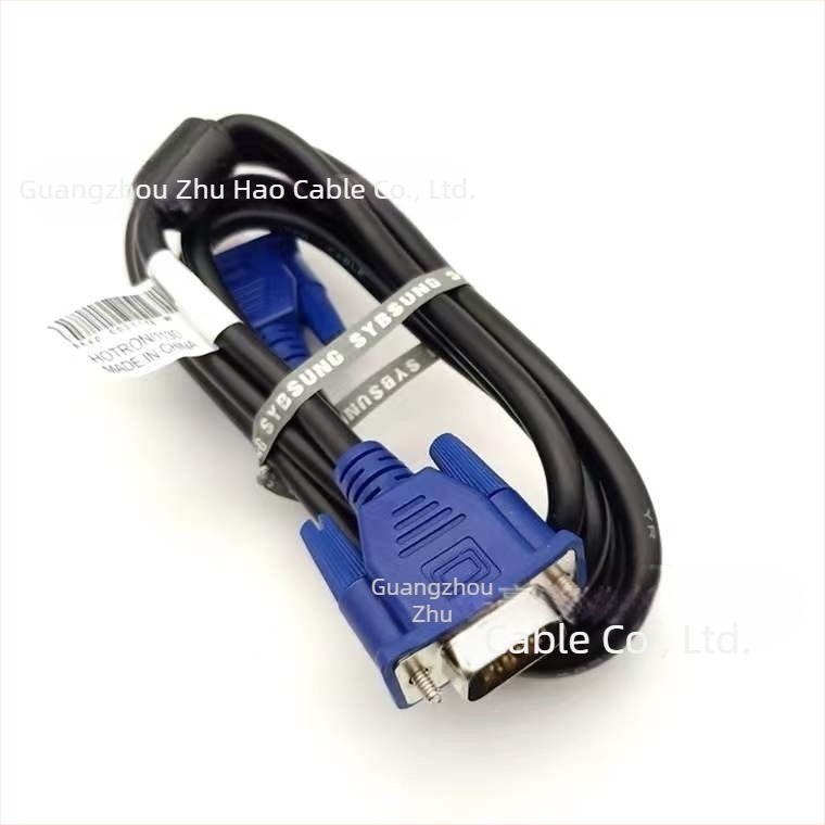 Cablu VGA VgaLine, 1,5 m, conductor din cupru, interfață VGA, potrivit pentru PC