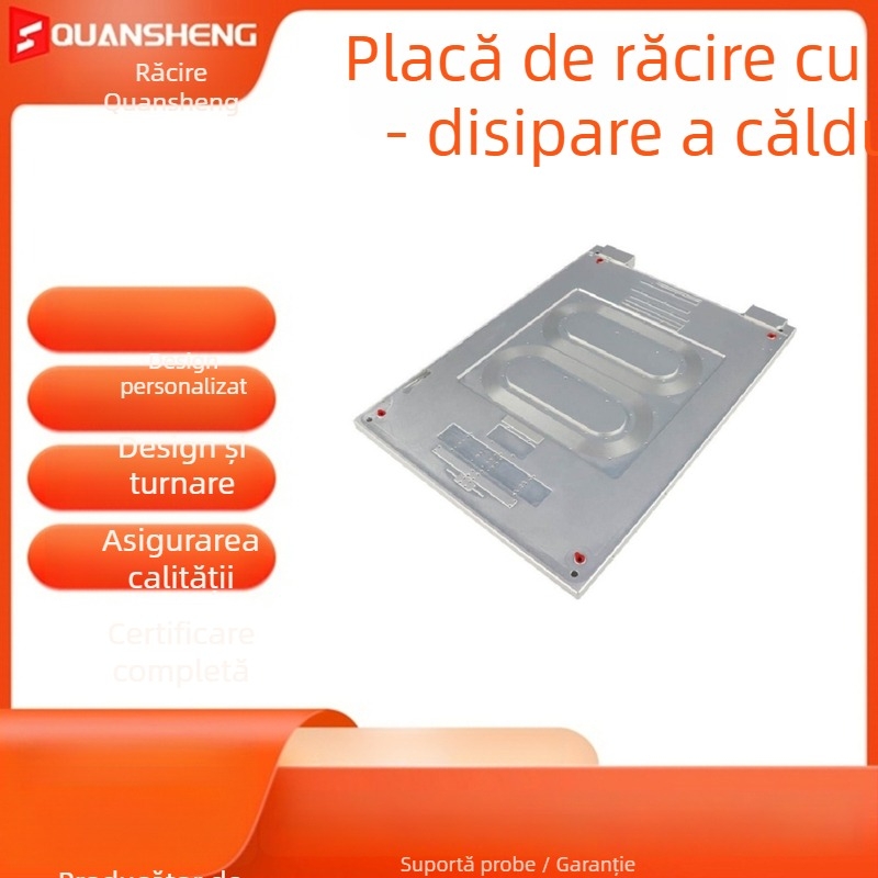 Radiator de răcire cu apă - aliaj cupru-aluminiu, răcire cu țeavă termică, 4800 rpm, zgomot 26 dB