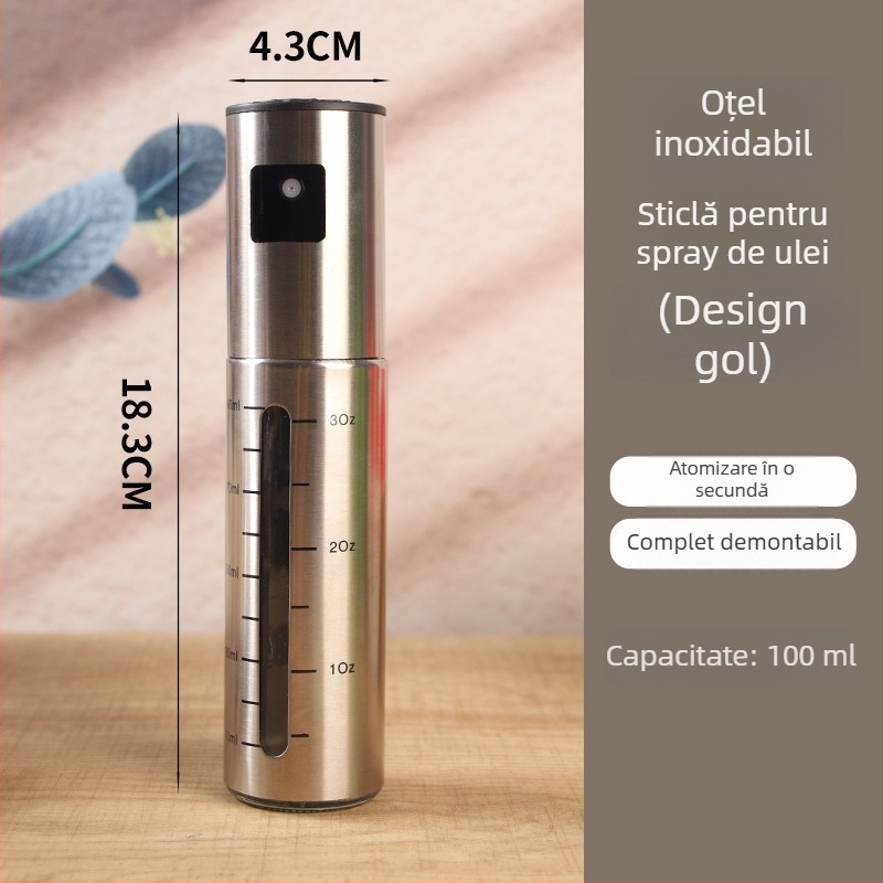 Sticlă de pulverizare pentru ulei, Kuoda 012, din sticlă, pulverizare prin spray, stil minimalist modern