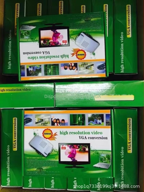 Convertor video BNC către VGA, rezoluție 1920x1080, compatibil Windows 7, gestionare alimentare