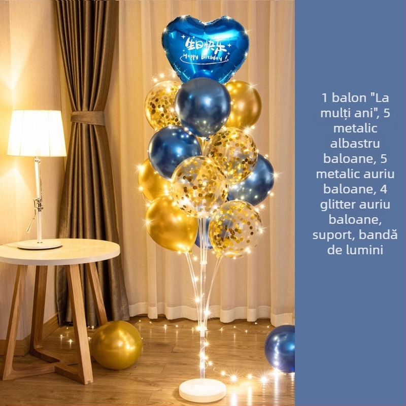 Pilon festiv interior iluminat | Material: Plastic | Utilizare în interior | Potrivit pentru evenimente sportive | Brand: Altul