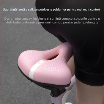 Șa de bicicletă Tosuod Ts-912azd, piele PU antiderapantă + burete cu densitate înaltă; impermeabilă; absorbție a șocurilor; respirabilă.