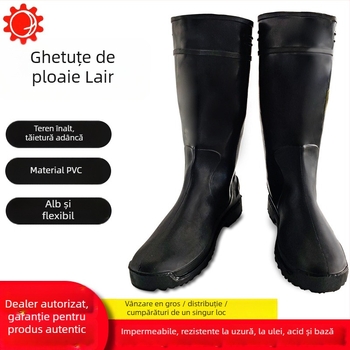 Lair cizme din PVC pentru industria alimentară – rezistente la ulei, impermeabile, rezistente la acizi și alcalii