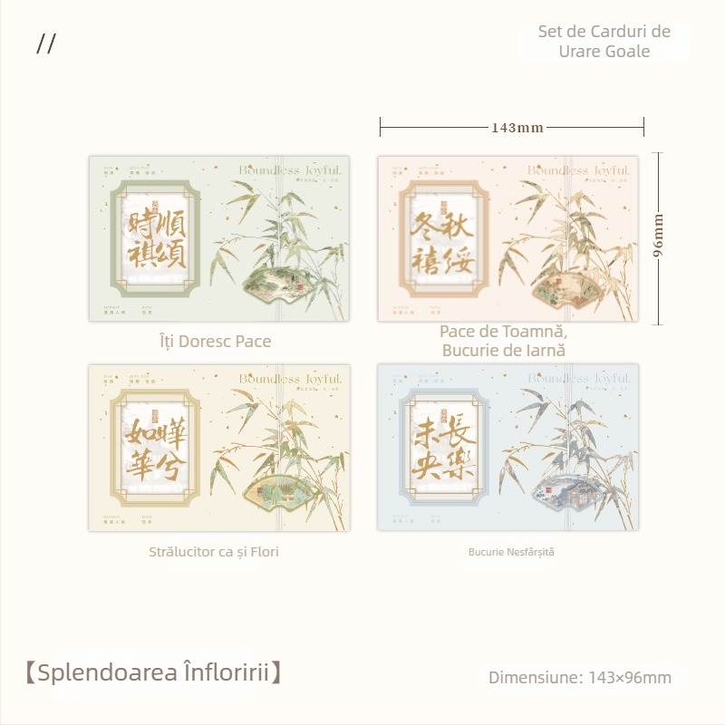 Carte de felicitare în stil vintage pentru Ziua Profesorului cu plic; hârtie, imprimare color; aspect scris de mână; potrivită pentru Birthday, Teacher's Day, Spring Festival, Mid-Autumn Festival, National Day; ambalaj de bază