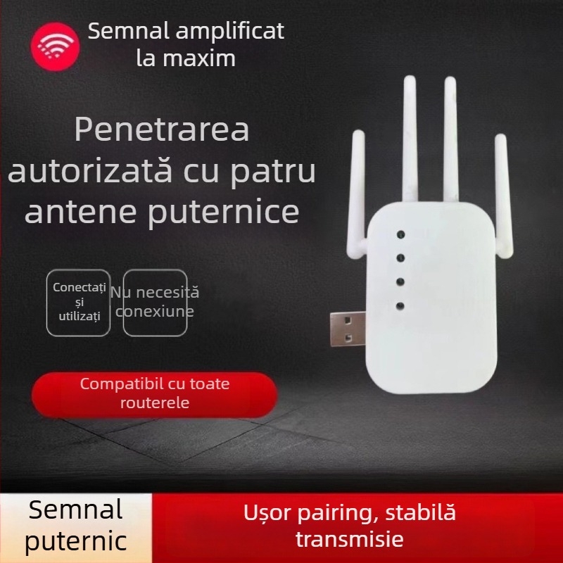 Router 4G cu amplificator WiFi, releu prin pereți pentru Internet broadband (4G, WiFi, penetrare prin pereți, releu broadband, lansat 2024-03)