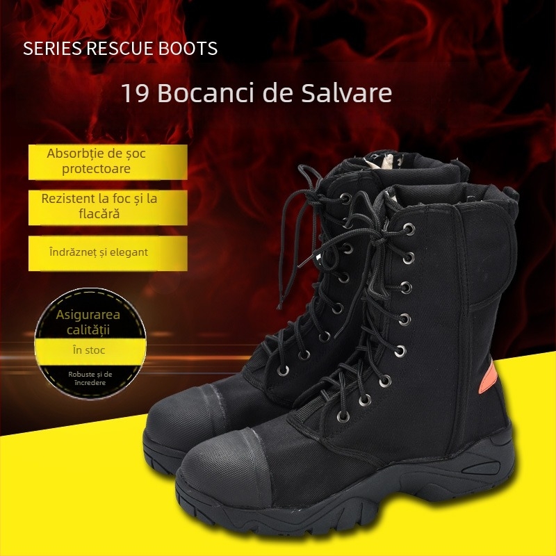 Ghete de salvare de urgență – protecție ignifugă (Brand: German; Material: bumbac 100% ignifug; Funcție: protecție ignifugă)