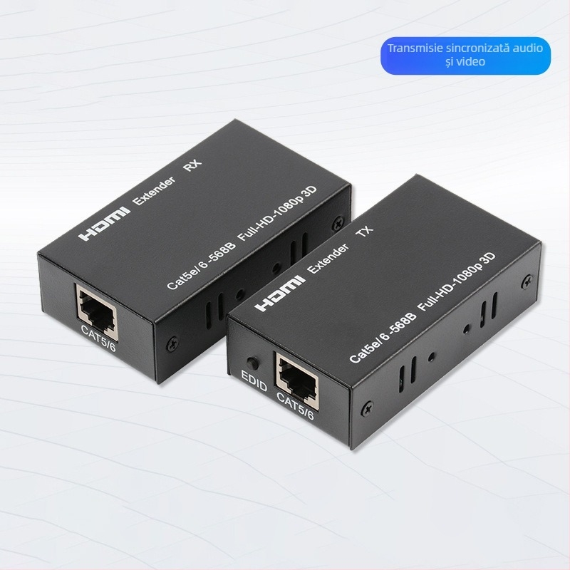 Extender HDMI 60 m prin RJ-45, 1080p