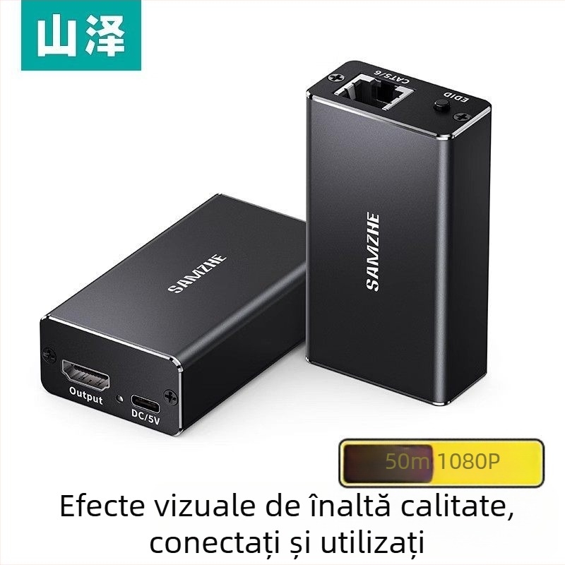 Extensor HDMI SZ-50W – rezoluție 1920x1080, compatibilitate universală, pentru videoconferințe