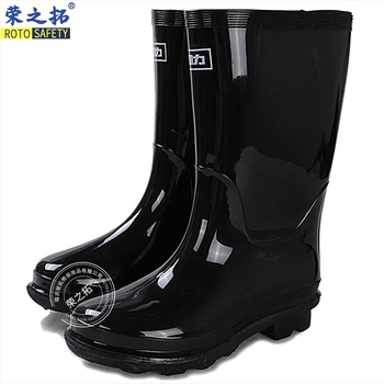 Cizme de ploaie Shanghai Huili 818 - Antiderapante, Durabile, Cauciuc Întărit