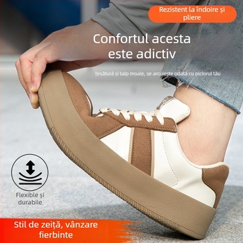 Pantofi de protecție pentru femei, cu vârf din plastic, protecție anti-șoc și anti-perforație, ușori și respirabili, din piele microfibră
