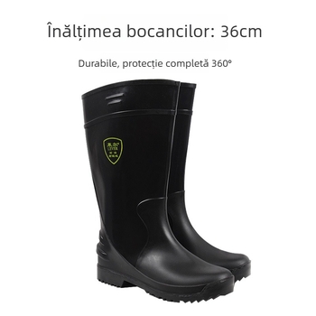 Cizme alimentare SC-11-99, PVC, rezistente la ulei, la acizi și la alcalii, brand Exsafety/Junyu