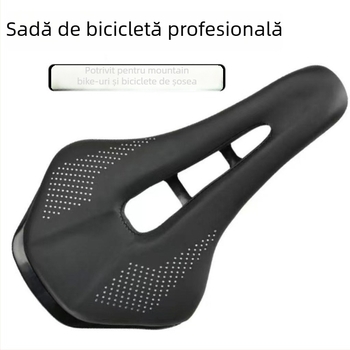 Șa de bicicletă cu nas scurt pentru biciclete de munte, impermeabilă și rezistentă la uzură, materiale PU piele, EVA și PP
