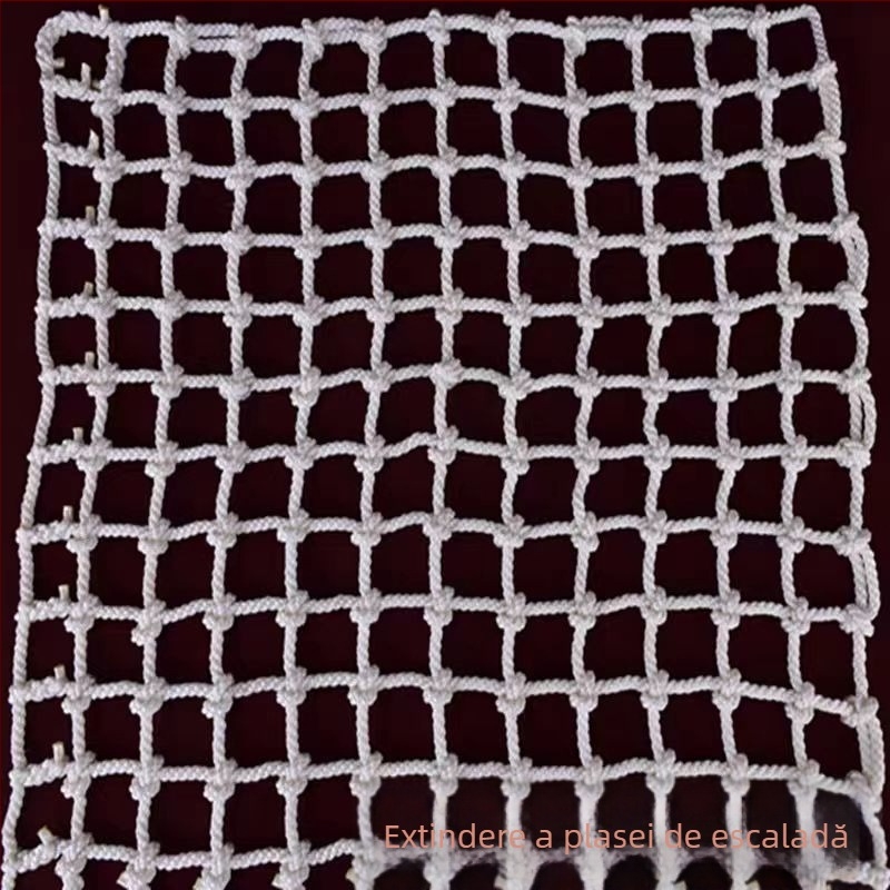 Plasă de cățărare din nailon, extensibilă, pentru copii – gardă de protecție anti-cădere pentru cățărări în aer liber