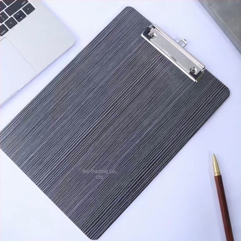 Clipboard din lemn A4/A5 cu clemă – pentru birou și școală, grosime a plăcii personalizabilă și lățimea plăcii de susținere