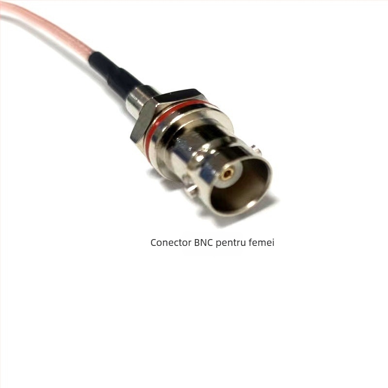 Cablu adaptor BNC femel la MCX masculin, cablu RF jumper, coaxial RG316
