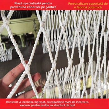 Plasă de protecție din nylon cu cadru din oțel pentru protecție împotriva căderilor și izolare — model personalizabil, Hui Ruiyong