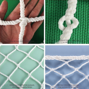 Plasă de protecție din nylon cu cadru din oțel pentru protecție împotriva căderilor și izolare — model personalizabil, Hui Ruiyong