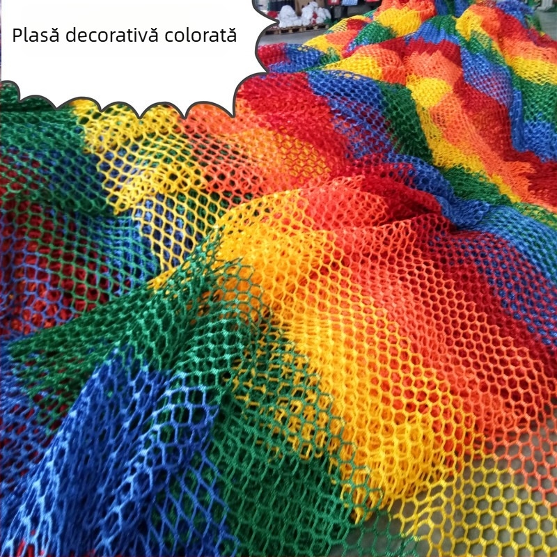 Hengwang Plasă de cățărare pentru balcon exterior — siguranță pentru copii și închidere a scării