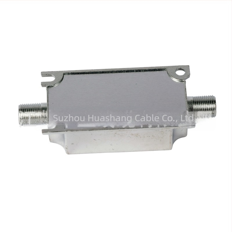 Amplificator de semnal tip F pentru conectori de comunicații - Jiangsu Huashang Cable, model F, material izolator: aliaj zinc placat cu nichel