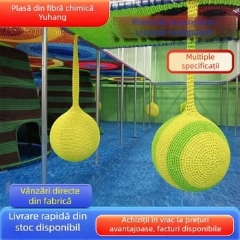 Rețea de cățărare Jungle Magic pentru spații de joacă interioare și exterioare