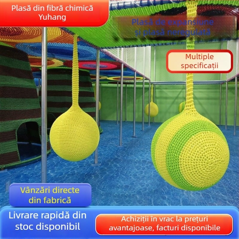 Rețea de cățărare Jungle Magic pentru spații de joacă interioare și exterioare