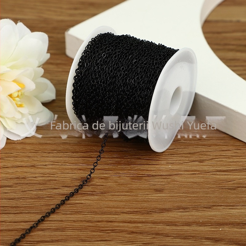 Lanț din fier, lanț metalic placat electrochimic, brand Monthly hair, lansare iarna 2022