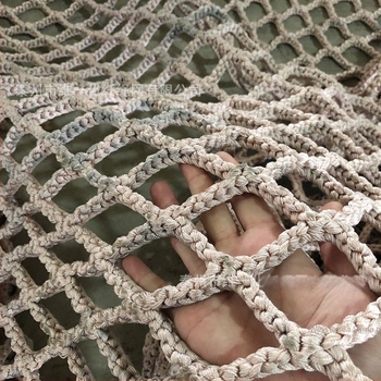 Plasă de cățărare în copac, exterior, din nylon cu sfoară de 12 mm, plasă fără noduri — pentru cățărare, protecție și decorare în parcuri de distracții, mall-uri și locuri de joacă