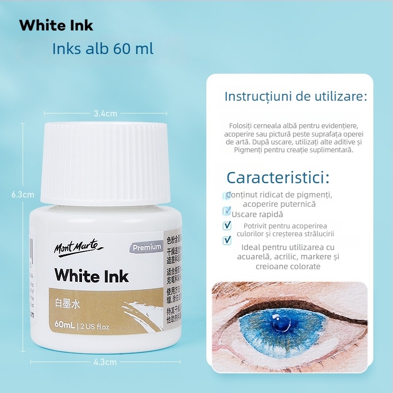 Montmartre Fluid de mască pentru acuarelă (Brand: Montmartre; Material: vopsea de acuarelă; Ambalaj: cutie colorată; Utilizare: pictură cu acuarelă; Autorizație IP: Nu)