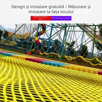 Joc de cățărare pentru copii cu plasă de siguranță din nailon, cadru de cățărare pentru grădiniță, plasă exterioară