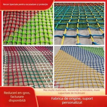 Plasă de protecție pentru copii din poliester și nailon, pentru tavan și decorarea scării